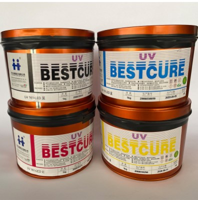 胶印杭华UV紫外固化汞灯及LED161油墨